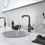 Змішувач для умивальника Grohe Essence з донним клапаном, графіт темний (24173A01) - Фото 2