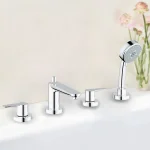 Змішувач для ванни Grohe BauLoop, хром (2511900A) - Фото 2