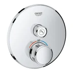 Термостат для встраиваемого монтажа на один выход Grohe Grohtherm SmartControl (29118000) - Фото 1