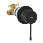 Смеситель для душа Grohe Essence однорычажный, скрытого монтажа, фантомный черный (29197KF0) - Фото 2