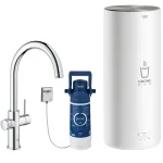 Смеситель кухонный с бойлером L-size GROHE Red Duo (30079001) - Фото 1