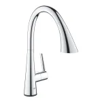 Змішувач для кухні Grohe Zedra Touch сенсорний одноважільний, хром (30219002) - Фото 1