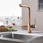 Смеситель для кухни Grohe Essence  однорычажный L-излив, теплый закат (30270DA0) - Фото 2