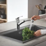 Смеситель для мойки Grohe Eurosmart 180 мм, хром (30305001) - Фото 3