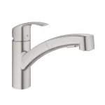 Смеситель для кухни Grohe Eurosmart , сталь (30305DC0) - Фото 1
