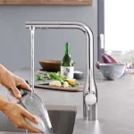 Смеситель сенсорный кухонный для мойки GROHE Essence FootControl (30311DC0) - Фото 2