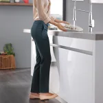 Смеситель кухонный сенсорный для мойки GROHE К7 FootControl (30312000) - Фото 4