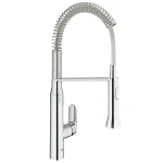 Смеситель кухонный сенсорный для мойки GROHE К7 FootControl (30312000) - Фото 1