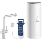 Смеситель кухонный с бойлером L-size GROHE Red Duo (30325DC1) - Фото 1