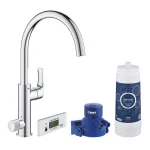 Змішувач для кухні Grohe Blue Pure Eurosmart, хром (30383000) - Фото 1