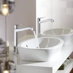 Смеситель для умывальника Hansgrohe Metris Classic с донным клапаном, хром (31078000) - Фото 2