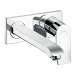 Змішувач настінний для умивальника Hansgrohe Metris 225 мм, хром (31086000) - Фото 1
