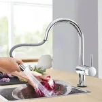 Смеситель для кухни Grohe Minta Touch сенсорный, хром (31358002) - Фото 3