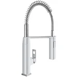 Смеситель для кухни Grohe Eurocube с выдвижным изливом, хром - Фото 1