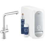 Смеситель кухонный со стартовым пакетом GROHE Blue Home (31454001) - Фото 1