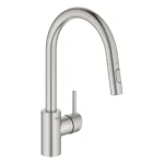 Змішувач для кухні Grohe Concetto, сталь (31483DC2) - Фото 1