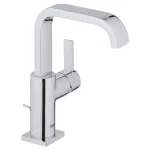 Змішувач для умивальника Grohe Allure L-Size з донним клапаном, хром (32146000) - Фото 1