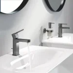 Змішувач для умивальника Grohe Plus одноважільний 1/2 S, графіт темний матовий (32612AL3) - Фото 2