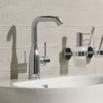 Смеситель для умывальника Grohe Essence New L-Size, хром - Фото 3