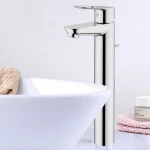 Змішувач для умивальника Grohe BauLoop XL-Size з донним клапаном, хром (32856000) - Фото 2