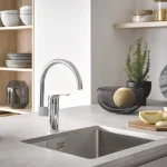 Смеситель для мойки Grohe Eurosmart 340 мм, хром (33202003) - Фото 3