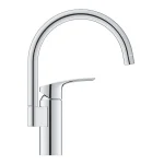 Смеситель для мойки Grohe Eurosmart 340 мм, хром (33202003) - Фото 2