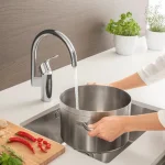 Кухонний змішувач для мийки GROHE Eurosmart (33202DC2) - Фото 3