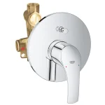 Смеситель для ванны скрытого монтажа Grohe Eurosmart, внешняя часть, хром (33305002) - Фото 1