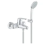 Смеситель для ванны Grohe Eurodisc Cosmopolitan с душевым гарнитуром, хром (33395002) - Фото 1