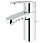 Смеситель для умывальника Grohe Eurostyle Cosmopolitan с донным клапаном, хром (33552002) - Фото 1