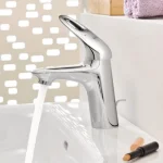 Смеситель однорычажный для раковины Grohe Eurostyle S-size (33558003) - Фото 3