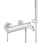 Смеситель для ванны Grohe Essence New с душевым гарнитуром, хром (33628001) - Фото 1