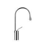 Смеситель для умывальника Gessi Goccia, фиксированный, короткий излив, Chrome (33805031) - Фото 1
