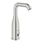 Смеситель для умывальника GROHE Essence E инфракрасный 1/2, supersteel (36445DC0) - Фото 1