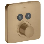 Термостат AXOR ShowerSelect Highflow на 2 потребителя, Brushed Bronze (36707140) - Фото 1
