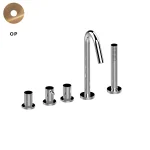 Змішувач на борт ванни Bongio Aqua, Brushed Gold (40531OPOP0D0R) - Фото 1