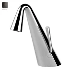 Смеситель для умывальника Gessi Cono, Black Metal Bruched PVD (45001707) - Фото 1