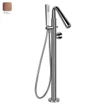 Смеситель для ванны Gessi Cono, внешняя часть, Copper Bruched PVD (45028708) - Фото 1