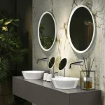 Смеситель для умывальника Gessi Cono, настенный, внешняя часть, Chrome (45088031) - Фото 2