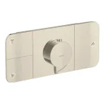 Термостат для душа Axor One, на 3 потребителя, Brushed Nickel (45713820) - Фото 1