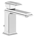 Смеситель для умывальника Gessi Eleganza, донный клапан, Chrome (46001031) - Фото 1