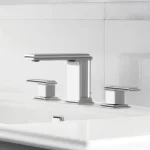 Смеситель для умывальника Gessi Eleganza на три отверстия, хром (46011-031) - Фото 2