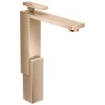 Змішувач для умивальника Axor Edge 280 Diamond Cut, Polished Red Gold (46031300) - Фото 1