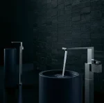 Смеситель напольный для умывальника AXOR Edge Push-Open, хром (46040000) - Фото 2