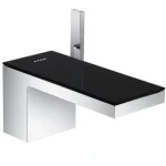 Смеситель для умывальника AXOR MyEdition 70, Chrome Black Glass (47010600) - Фото 1