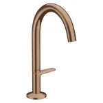 Смеситель для умывальника Axor One Select 170 с д/к push-open, Brushed Red Gold (48020310) - Фото 1