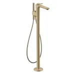 Смеситель для ванны Axor Citterio C напольный, Cubic cut, Brushed Bronze (49441140) - Фото 1