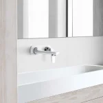 Смеситель для умывальника Kludi Balance настенный, белый/хром (522469175) - Фото 2