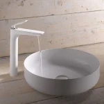 Смеситель для умывальника Kludi Balance 212, белый (522969175) - Фото 2
