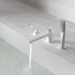 Змішувач для ванни Kludi Balance, білий / хром (524479175) - Фото 2